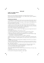 Предварительный просмотр 2 страницы Sinbo ST 2413 Instruction Manual