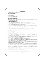 Предварительный просмотр 8 страницы Sinbo ST 2416 Instruction Manual