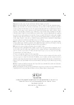 Preview for 17 page of Sinbo STR 4918 Operating Instructions Manual