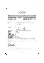 Preview for 18 page of Sinbo STR 4918 Operating Instructions Manual