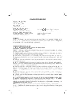 Предварительный просмотр 3 страницы Sinbo SVC 3446 Instruction Manual