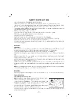 Предварительный просмотр 9 страницы Sinbo SVC 3446 Instruction Manual