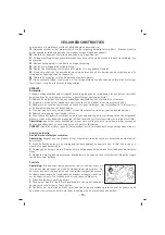 Предварительный просмотр 17 страницы Sinbo SVC 3446 Instruction Manual