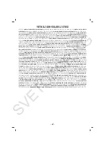 Preview for 28 page of Sinbo SWM 6308 Instruction Manual