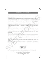 Preview for 30 page of Sinbo SWM 6308 Instruction Manual