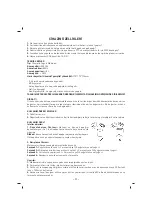 Preview for 4 page of Sinbo SYM 3903 Instruction Manual