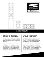 Preview for 1 page of Sinclair Audio Brighton 250iX Owner'S Manual