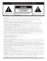 Preview for 3 page of Sinclair Audio Brighton WBT30 Owner'S Manual