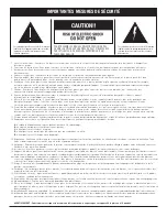 Preview for 3 page of Sinclair Audio Brighton WBT50 Owner'S Manual