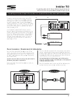 Preview for 9 page of Sinclair Audio Sculptura INVISIBAR TV3 User Manual