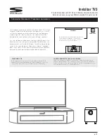 Preview for 13 page of Sinclair Audio Sculptura INVISIBAR TV3 User Manual