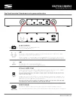 Preview for 4 page of Sinclair Audio Sculptura Owner'S Manual