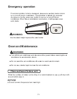 Preview for 17 page of Sinclair ASH-09AIE2 User Manual