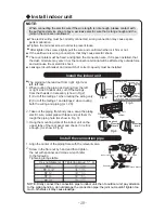 Preview for 24 page of Sinclair ASH-09AK PT User Manual