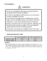 Предварительный просмотр 8 страницы Sinclair ASH-13AIA PT User Manual