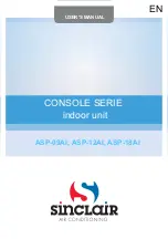 Sinclair ASP-09AI User Manual preview