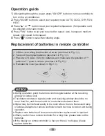 Preview for 20 page of Sinclair AST-24AI User Manual