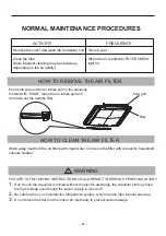 Предварительный просмотр 27 страницы Sinclair ASV-25BS User Manual