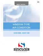 Sinclair ASW-09BI User Manual preview