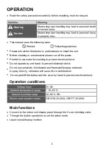 Предварительный просмотр 5 страницы Sinclair KJR- 90D Installation And User Manual