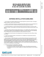 Sinclair MULTI SYSTEM SERIES Installation Instructions preview