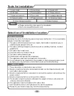 Preview for 36 page of Sinclair MV-H09BIF User Manual