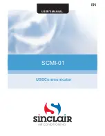 Sinclair SCMI-01 User Manual preview