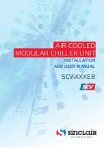 Sinclair SCV EB Series Installation And User Manual preview