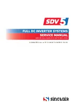 Sinclair SDV5-22HA Service Manual предпросмотр