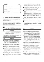 Preview for 3 page of Sinclair SDV5 EAM Series User Manual