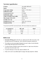 Preview for 5 page of Sinclair SP-75UV User Manual