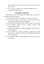 Предварительный просмотр 3 страницы Sinclair SWH-200IRA2 User Manual