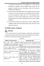 Preview for 47 page of Sinclair SWH-200IRA2 User Manual