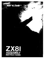 Sinclair ZX81 Assembly Instructions Manual предпросмотр