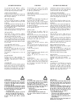 Предварительный просмотр 2 страницы Sincro EW-DC Series Use And Maintenance Manual