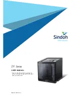 Sindoh 3DWOX 2X User Manual preview