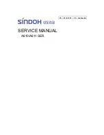 Предварительный просмотр 1 страницы Sindoh A610 Series Service Manual