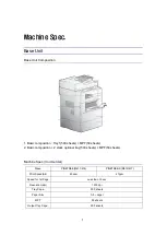 Preview for 7 page of Sindoh M611 Service Manual