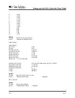 Предварительный просмотр 5 страницы Sine Systems ACU-1 Setting Up