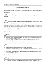 Preview for 2 page of Sinee A90 Series User Manual