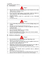 Preview for 4 page of Sinee EM303A-011G/015P-3CB User Manual