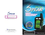 Предварительный просмотр 1 страницы Sinew Systems Spear-5000 User Manual