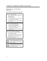 Preview for 6 page of Sinfonia Technology Color Stream S3 CHC-S2245-5 Operation Manual