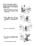 Предварительный просмотр 19 страницы Singer 1021 Instruction Manual