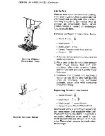 Предварительный просмотр 46 страницы Singer 1021 Instruction Manual