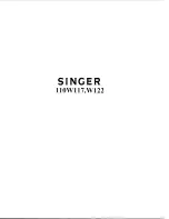 Singer 110W117 Parts List preview