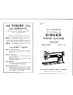 Preview for 2 page of Singer 111G157 Instructions For Using And Adjusting