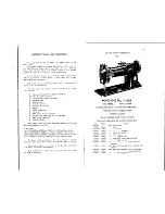 Предварительный просмотр 4 страницы Singer 111W155 Parts List