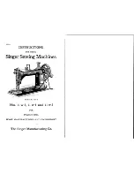 Preview for 2 page of Singer 11W3 Instructions For Using Manual