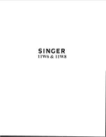 Singer 11W6 Instructions For Using And Adjusting preview